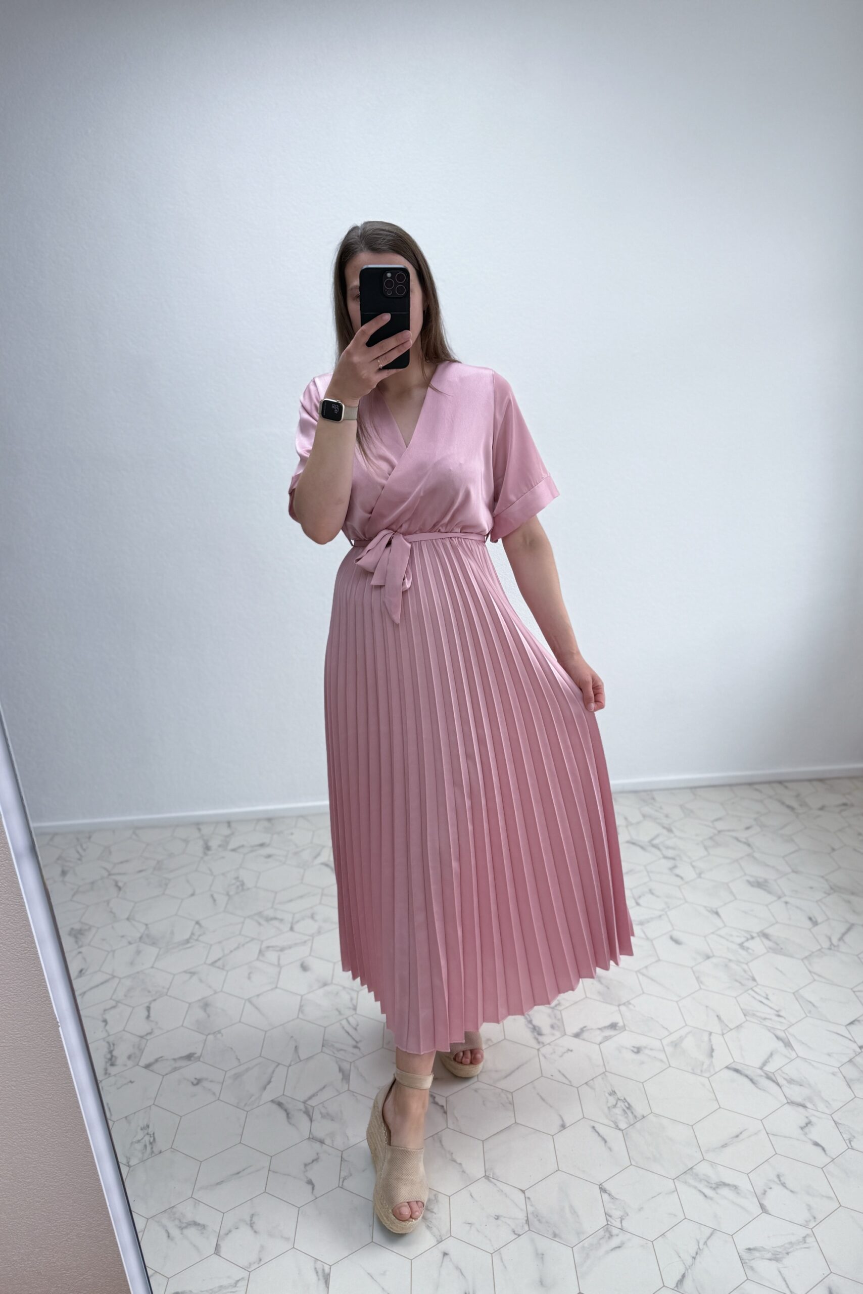 Tuhmroosa siidjas kleit - Image 2