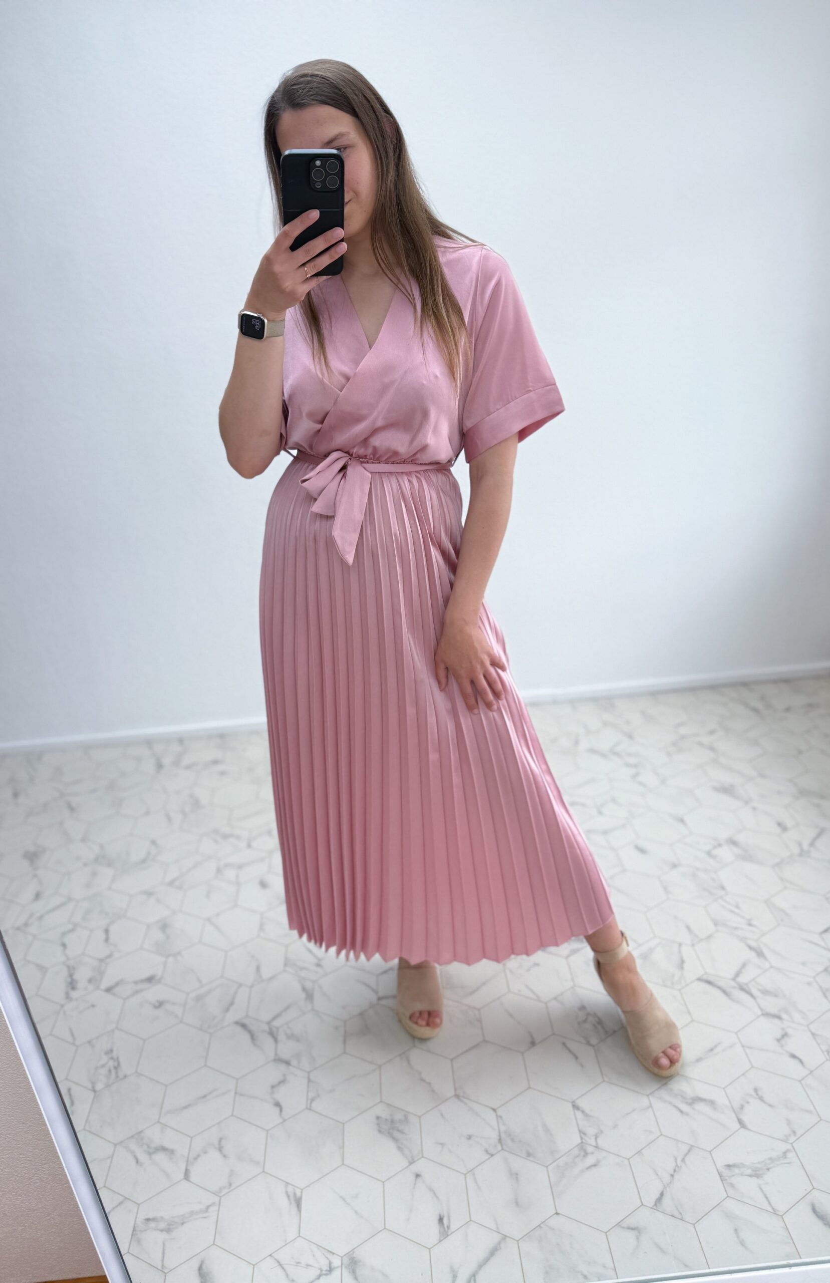 Tuhmroosa siidjas kleit - Image 5