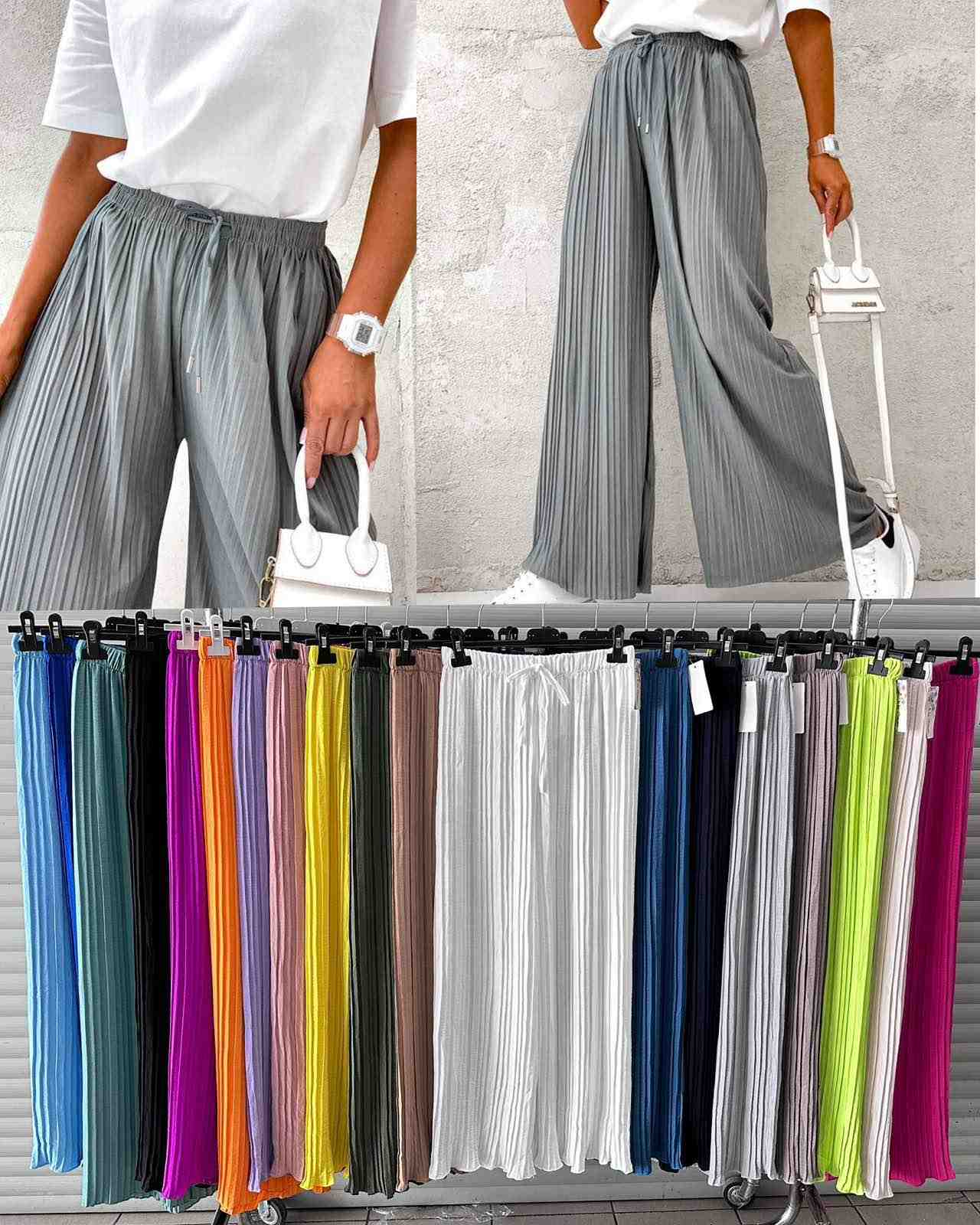 Plisseeritud püksid